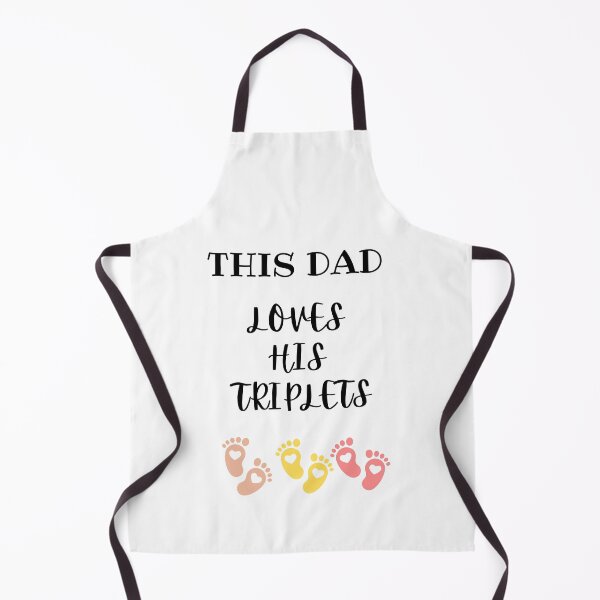 Item preview, This Dad Loves His Triplets designed and sold by UsamaRana.