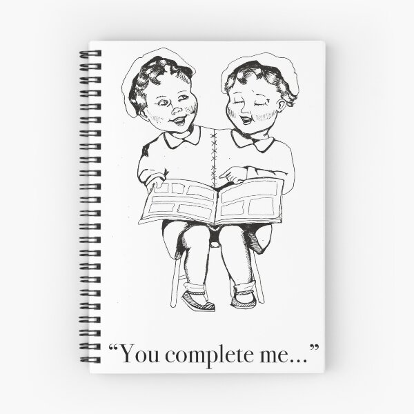 Item preview, You complete me  designed and sold by CrazyDollLady.