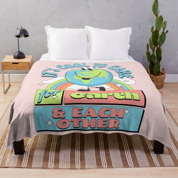 Item preview, It's Cool To Care For Earth and Each Other designed and sold by cvt01.