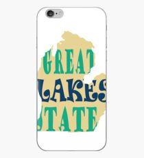 Vinilo o funda para iPhone Estado de los Grandes Lagos