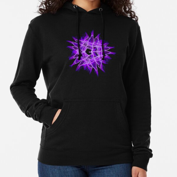 Abstract Spiral Fantasy 1 Lightweight Hoodie