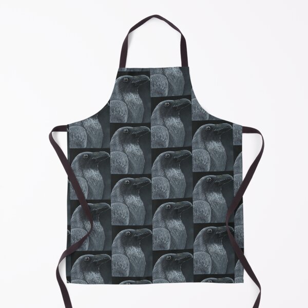 Item preview, Crow artwork, moody and up close designed and sold by KellyMagic.