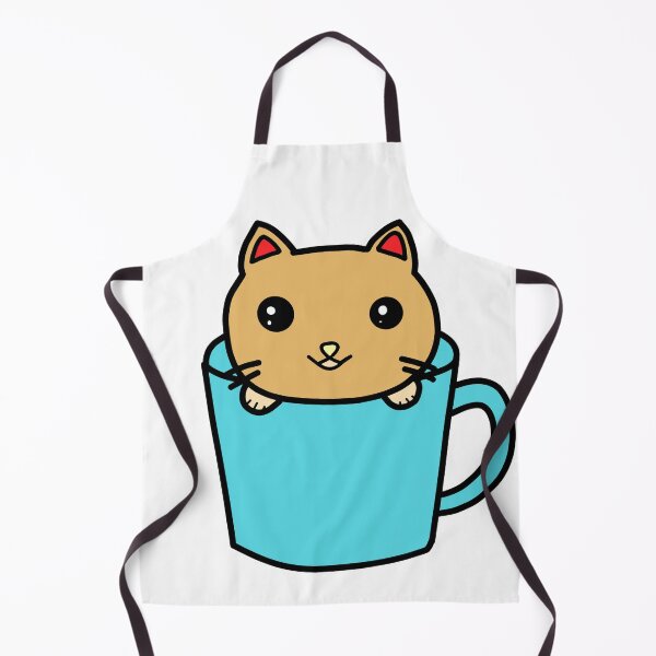 Item preview, Cute Cat In Tea Cup designed and sold by Eolithic.