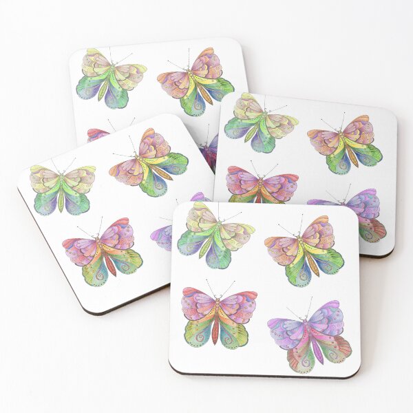 Item preview, Colorful butterflies designed and sold by thunia.