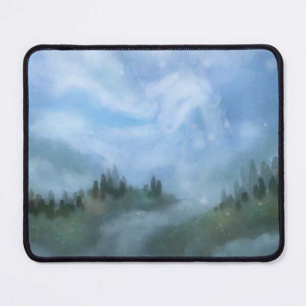 Item preview, Meadow with Horse Shape Cloud designed and sold by IcyArtShop.