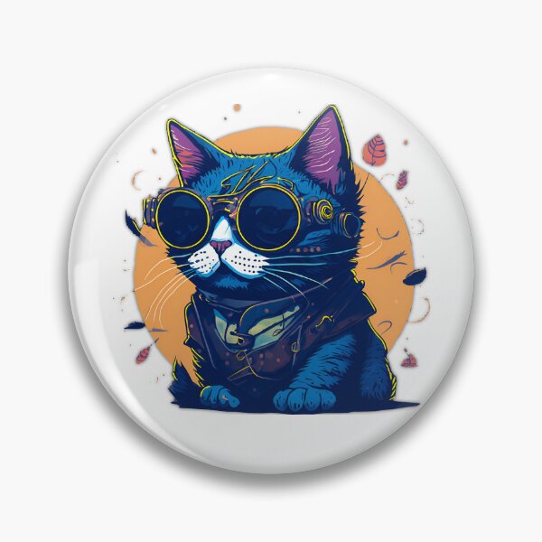 Item preview, Cool Steampunk Kitten designed and sold by Rich Summers Art.