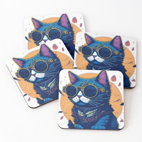 Item preview, Cool Steampunk Kitten designed and sold by Rich Summers Art.
