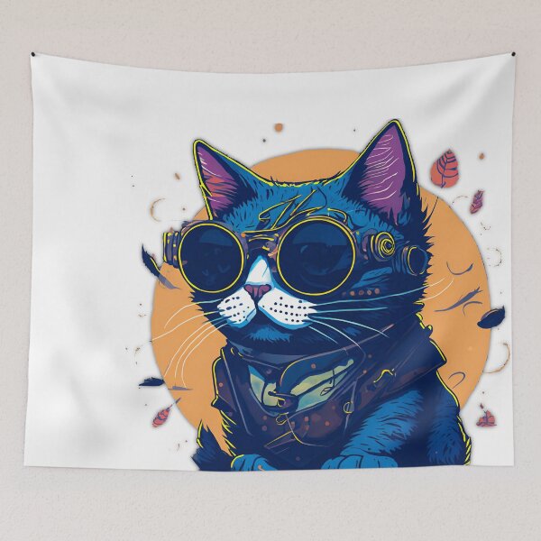 Item preview, Cool Steampunk Kitten designed and sold by Rich Summers Art.