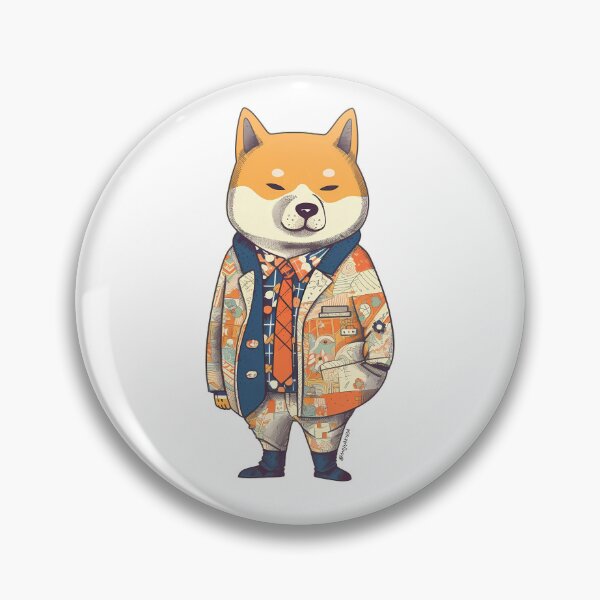 Item preview, Pawsitively Dapper - Shiba Inu 002 designed and sold by mojiakira.