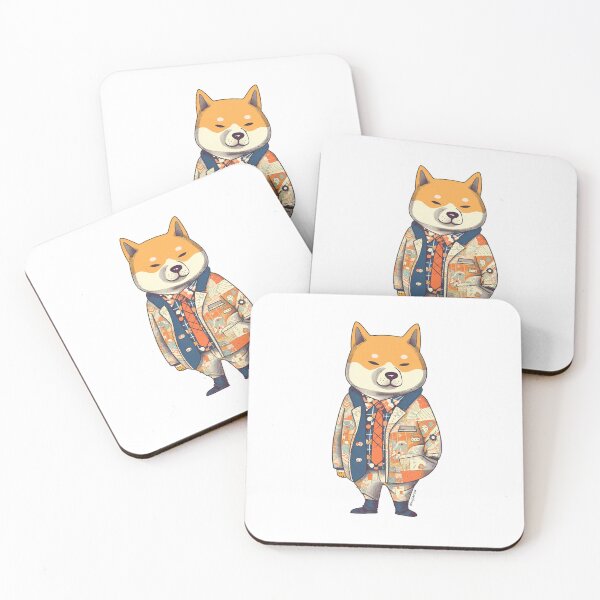 Item preview, Pawsitively Dapper - Shiba Inu 002 designed and sold by mojiakira.