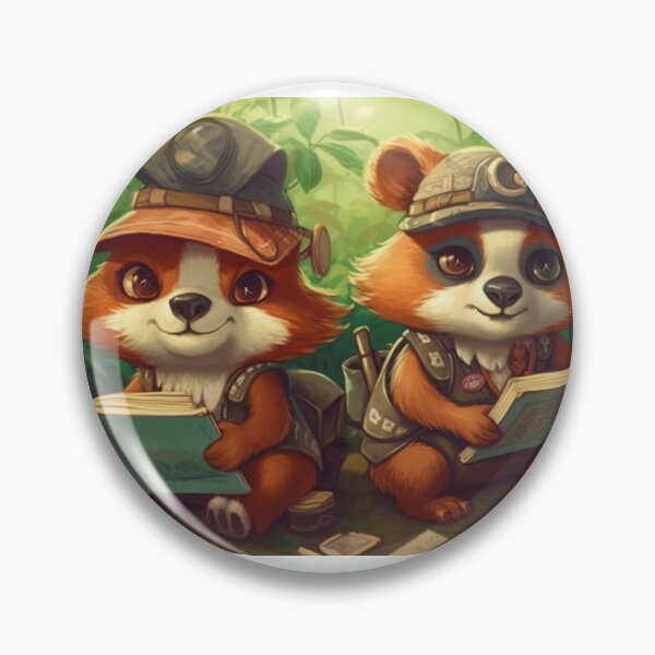 Artikelvorschau, Cute Red Pandas Adventuring Together entworfen und verkauft von MxA19.