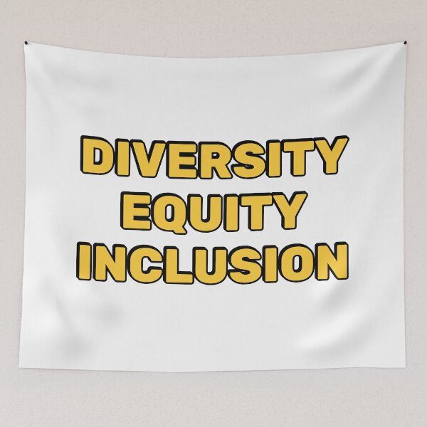 Item preview, Diversity Equity Inclusion - social justice slogans designed and sold by Inspirationmotivation.