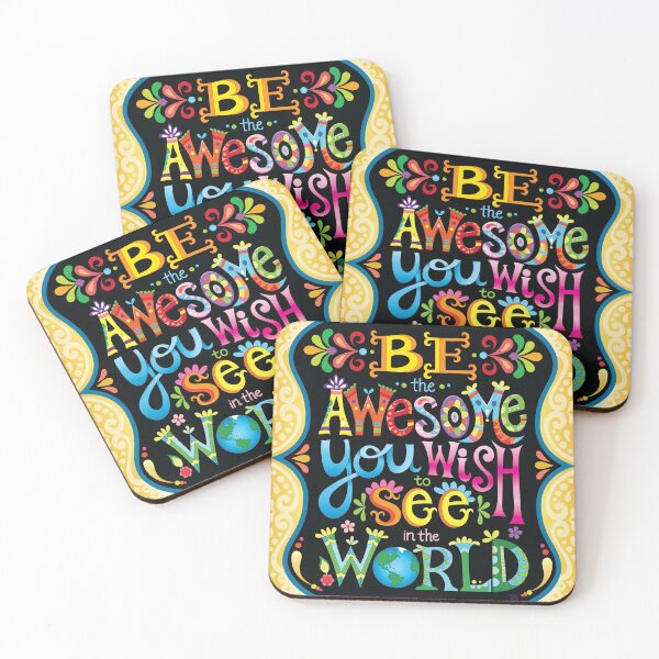 Item preview, Be the awesome you wish to see in the world designed and sold by Thaneeya McArdle.