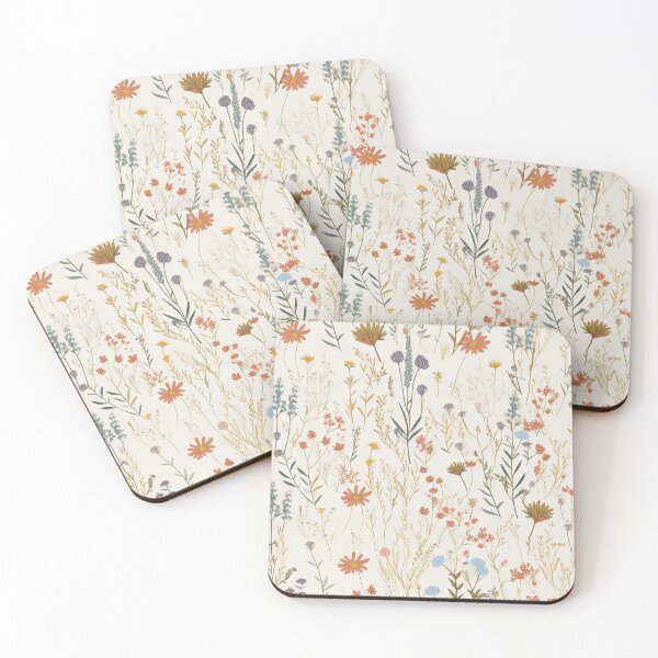 Item preview, vintage flower pattern seamless designed and sold by PolarInk.