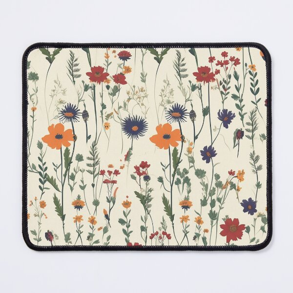 Item preview, vintage flower pattern designed and sold by PolarInk.