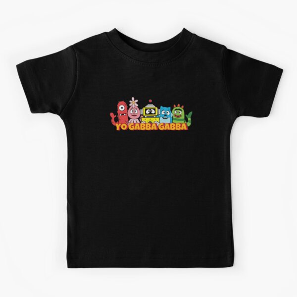 yo gabba gabba birthday party Kids T-Shirt for Sale by comicc