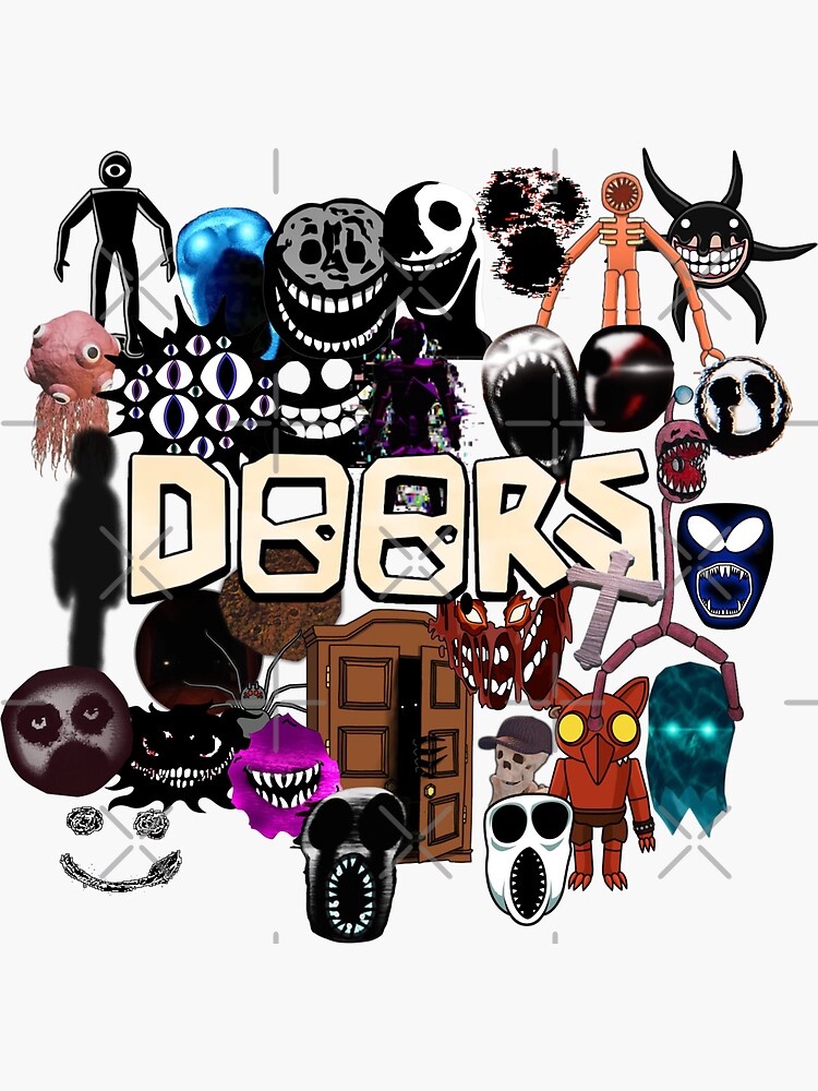 Doors All the Entities New Doors Game Update | Sticker