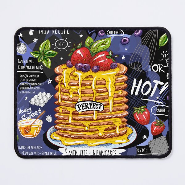 Item preview, Pancakes recipe with you forever sweet print poster designed and sold by Bearlala.