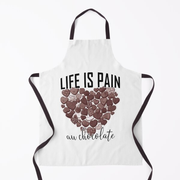 Item preview, Life is pain in chocolate designed and sold by knuppify.