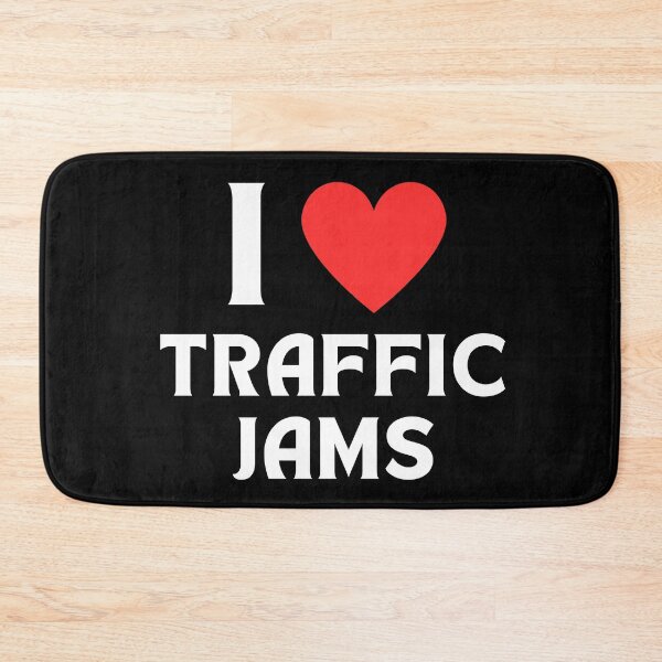 Item preview, I Heart Traffic Jams Funny designed and sold by MojaveTradePost.