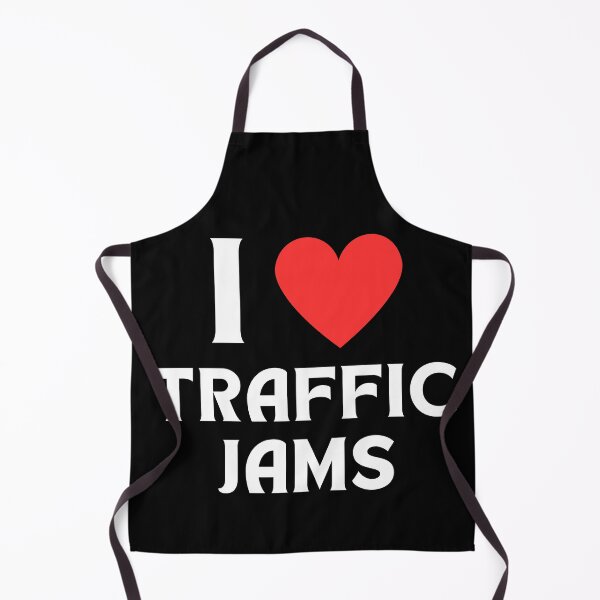 Item preview, I Heart Traffic Jams Funny designed and sold by MojaveTradePost.