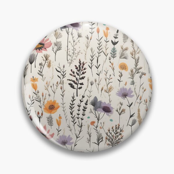 Item preview, vintage flower design pattern  designed and sold by PolarInk.