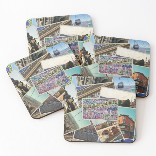 Item preview, Greetings from Sarajevo in Bosnia and Herzegovina Vintage style retro souvenir designed and sold by DeveloperProp0.