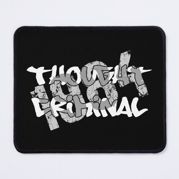 Item preview, Thought Criminal 1984 - White Text only designed and sold by JoanNinjaHen.