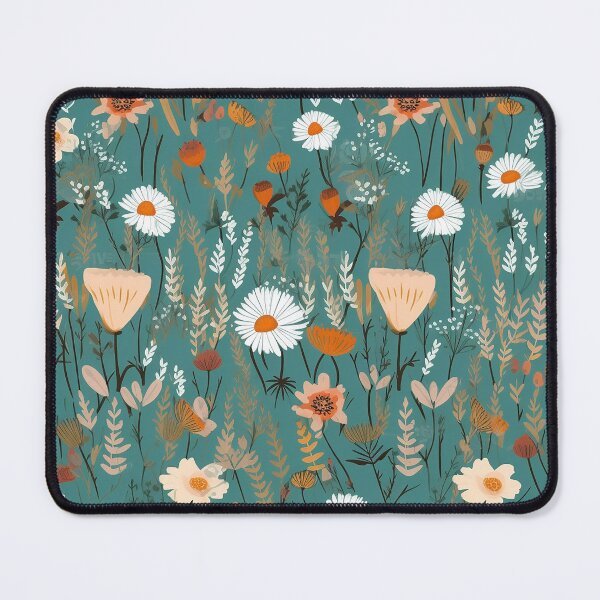 Item preview, vintage flower pattern designed and sold by PolarInk.