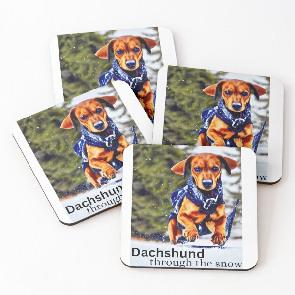 Item preview, Dachshund through the snow designed and sold by jessagirl.