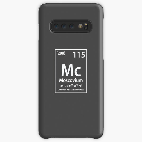 Moscovium Element Samsung Galaxy Snap Case