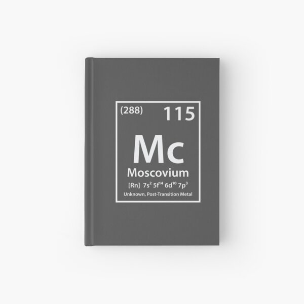 Aperçu de l'œuvre Moscovium Element créée et vendue par cerebrands.