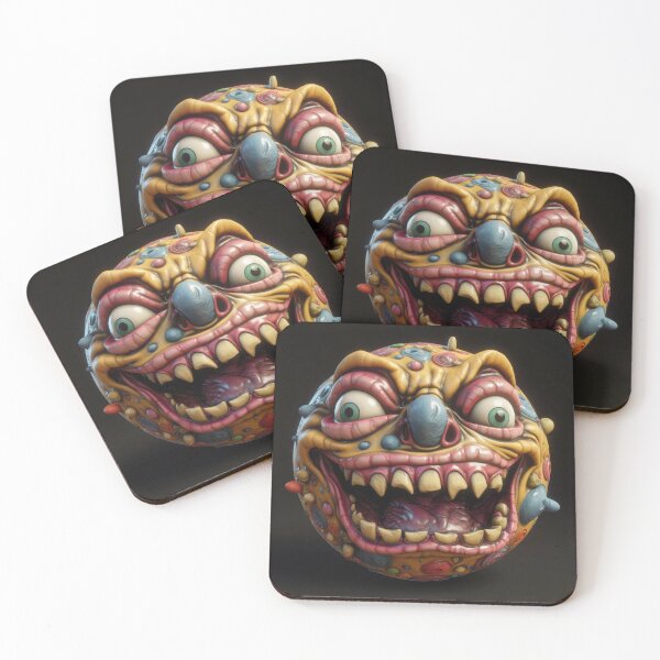 Item preview, Crazy Face Ball, Scary Madball, Nightmare Ball designed and sold by DeRosa3DDesigns.