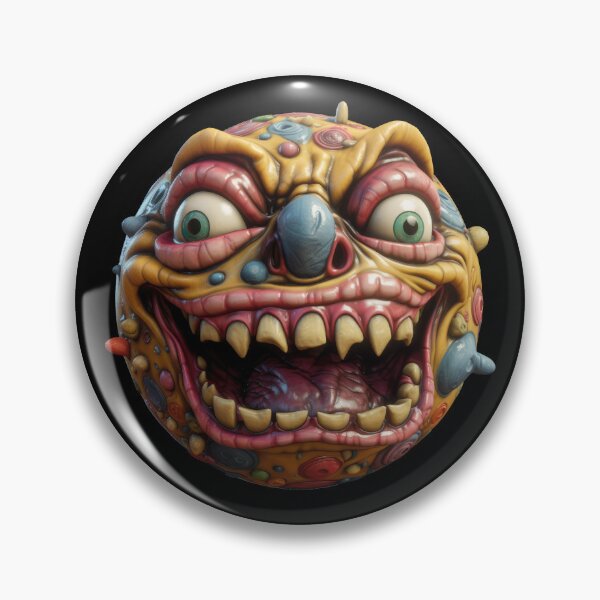 Item preview, Crazy Face Ball, Scary Madball, Nightmare Ball designed and sold by DeRosa3DDesigns.