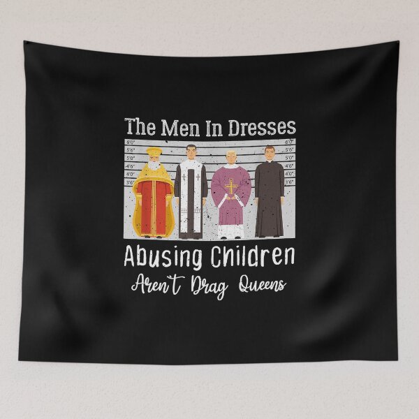 Item preview, The Men In Dresses Abusing Children Aren't Drag Queens designed and sold by Soufia53.