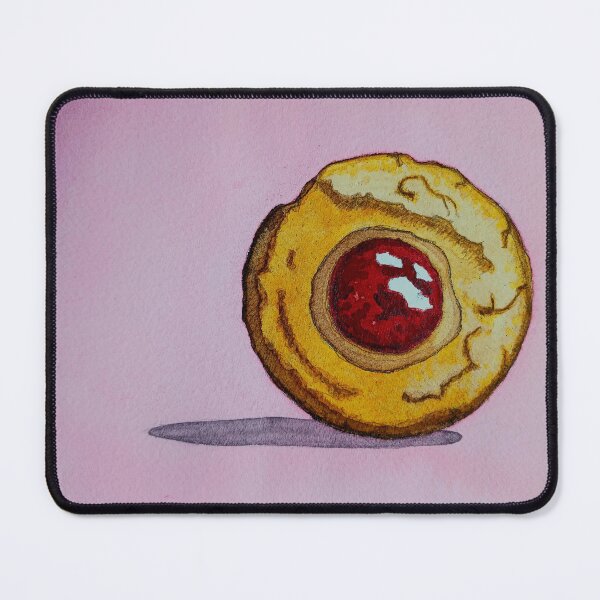 Item preview, Turmeric / Raspberry thumbprint  designed and sold by ImitationArt.