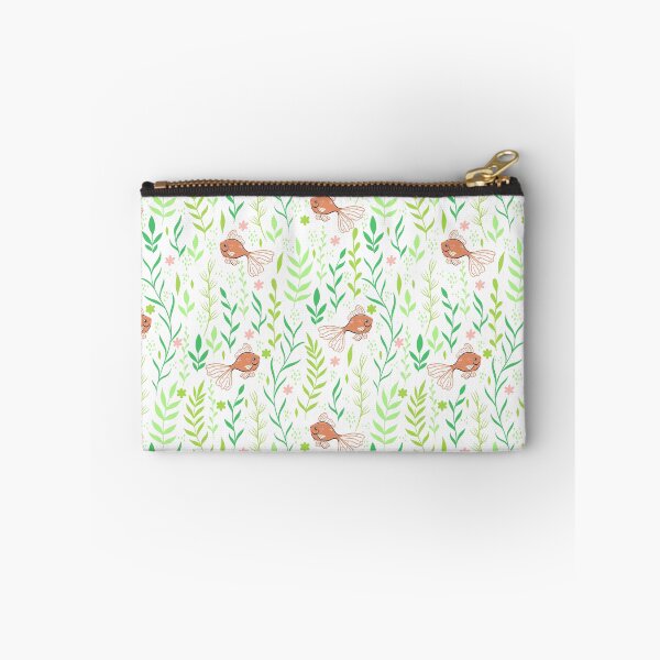 Item preview, pattern with fish and algae designed and sold by burbura.