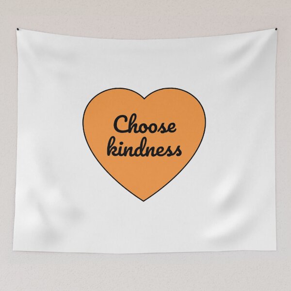 Item preview, Choose Kindness Cursive Font Heart designed and sold by Inspirationmotivation.