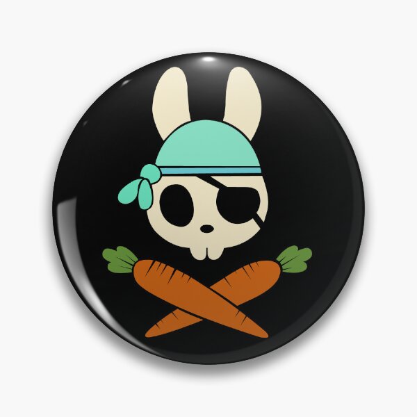 Artikelvorschau, Lustiger Piraten-Häschen-Schädel kawaii Entwurf entworfen und verkauft von LordAudes.