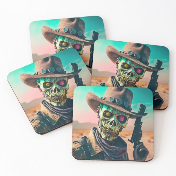 Item preview, Wild West Zombie Cowboy 3 designed and sold by DoctorRot.