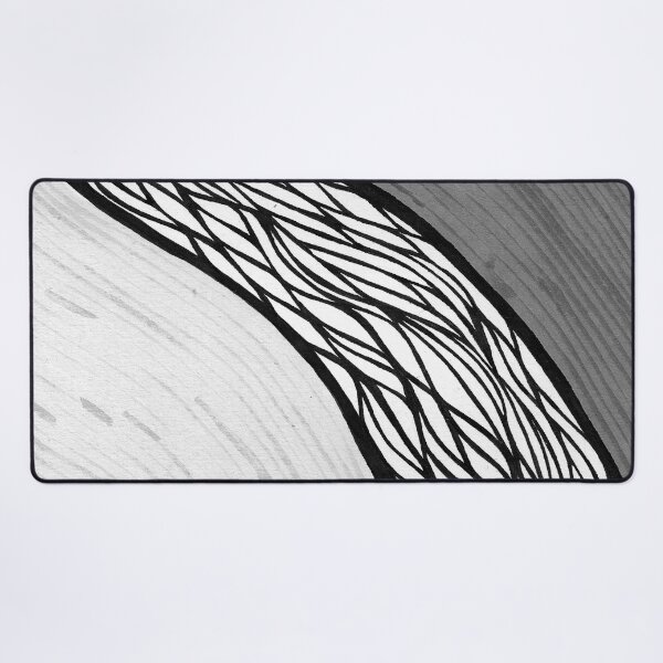 Item preview, Monochrome Flow Black Grey designed and sold by InspiringLines.