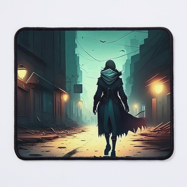 Item preview, Walking on an abandoned street designed and sold by ansaharju.