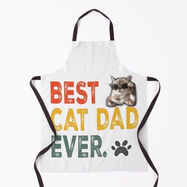 Item preview, best cat dad ever designed and sold by ArtVibeDesign.