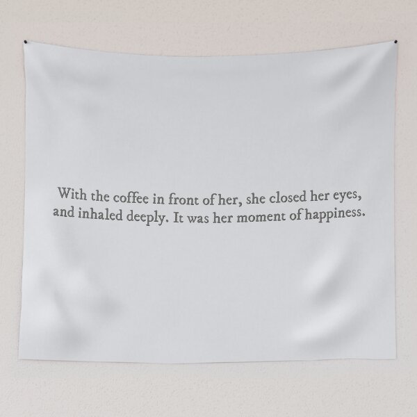 Item preview, Before the Coffee Gets Cold quote designed and sold by percqbeths.