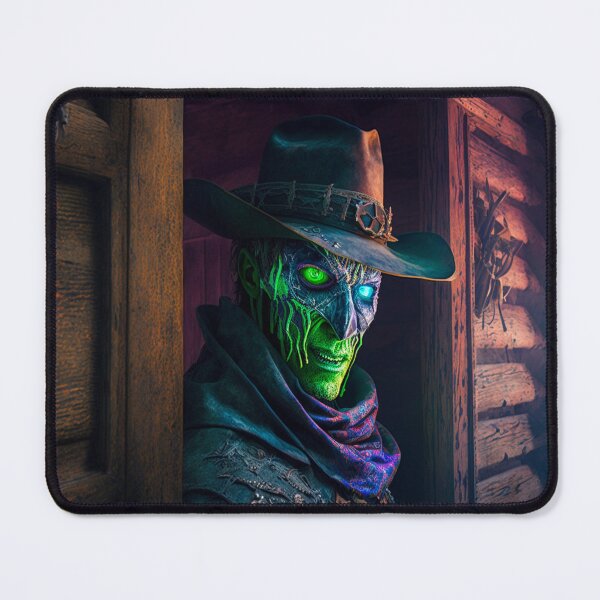 Item preview, Zombie Wyatt Earp Colorful Pop Art Surreal Cowboy designed and sold by DoctorRot.