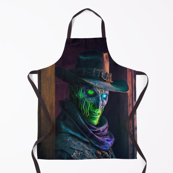 Item preview, Zombie Wyatt Earp Colorful Pop Art Surreal Cowboy designed and sold by DoctorRot.