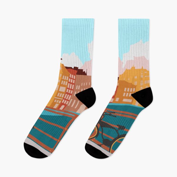 Item preview, Amsterdam Minimalist City Scape  designed and sold by ThomasTreeArt.