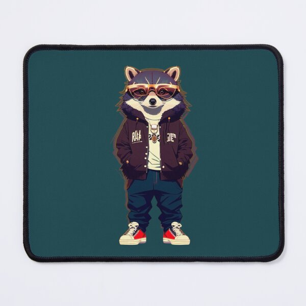 Item preview, Hipster Racoon V19 designed and sold by HipsterAnimals.