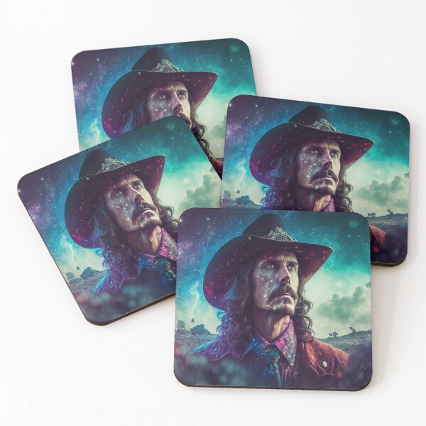 Item preview, Wild Bill Hickock Colorful Pop Art Surreal Cowboy  designed and sold by DoctorRot.