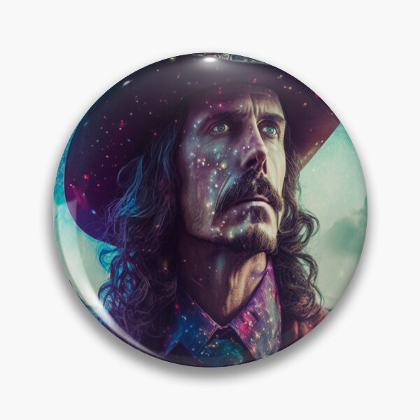 Item preview, Wild Bill Hickock Colorido Pop Art Surrealista Vaquero designed and sold by DoctorRot.